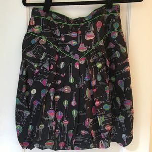 ANNA SUI for ANTHROPOLOGIE hot air balloon silk